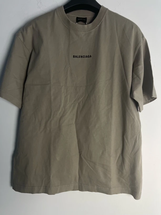 未使用 Balenciaga/巴黎世家 S*1/全新/Balenciaga灰色短袖/04638