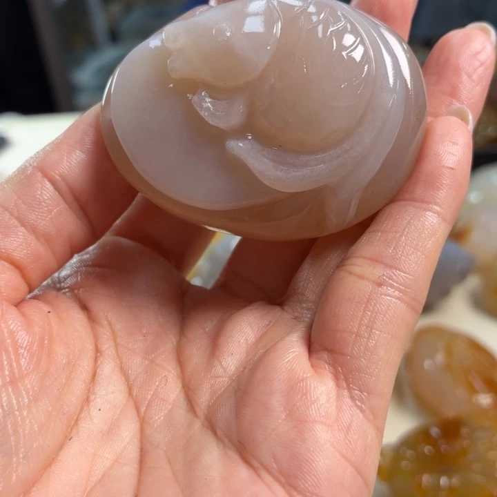 玛瑙/玉髓吊坠(不含链)未镶嵌