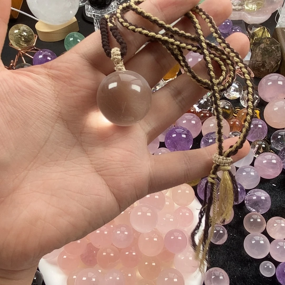 未镶嵌水晶珠宝半成品