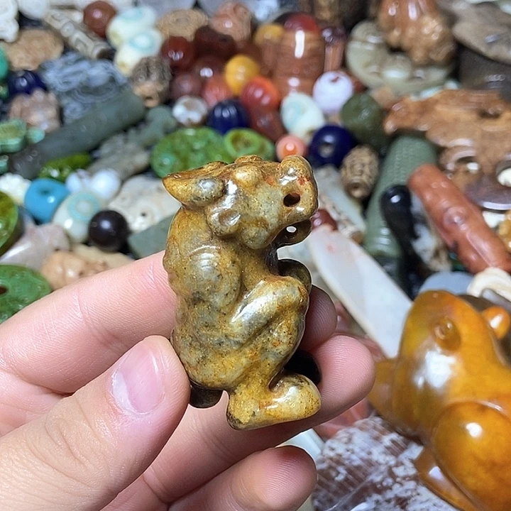 和田玉未镶嵌颈饰162