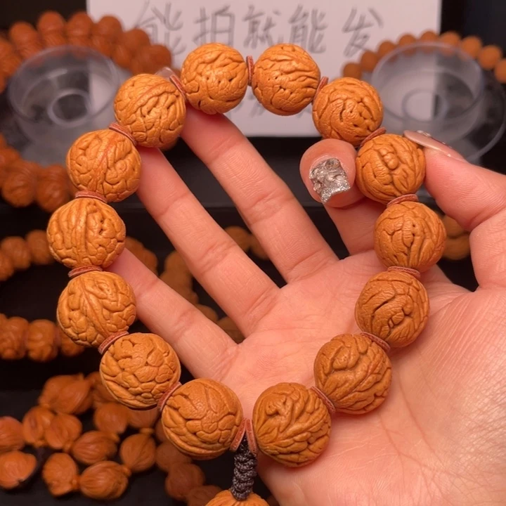 桃核手串M***张20尺寸龙珠（3号链接）