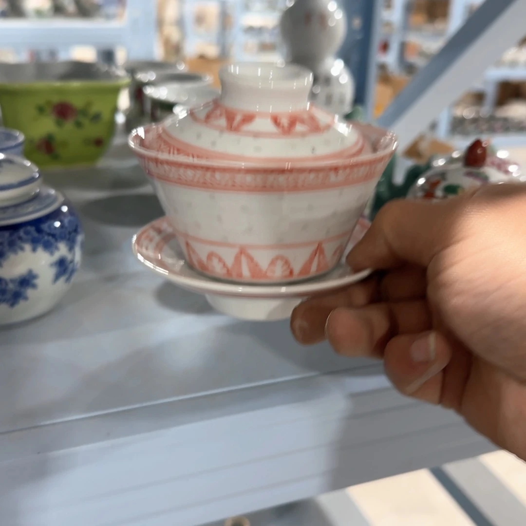 瓷片摆件手绘瓷器全部处理了吧