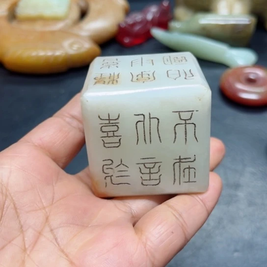 吊坠白玉菩提把件