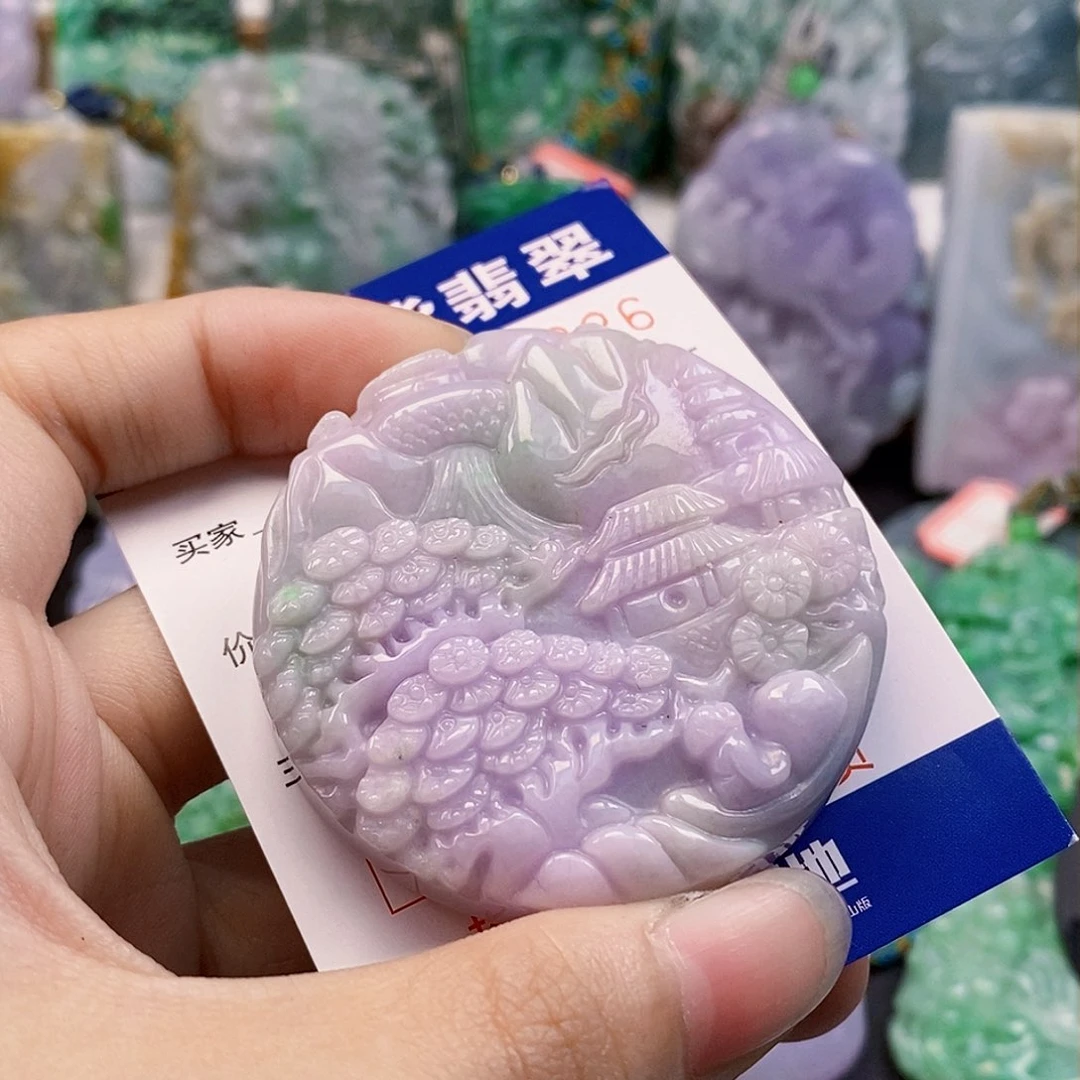 吊坠(不含链)未镶嵌翡翠