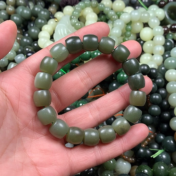 和田玉手链未镶嵌