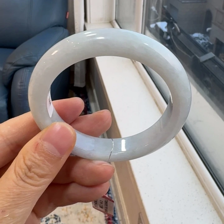 翡翠未镶嵌手镯58.2