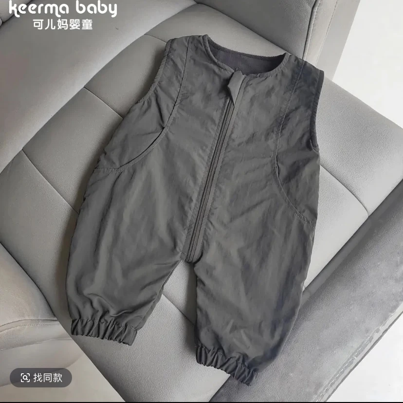 {背带裤搭配}直播间链接宝宝连体爬服春夏秋冬8030-703