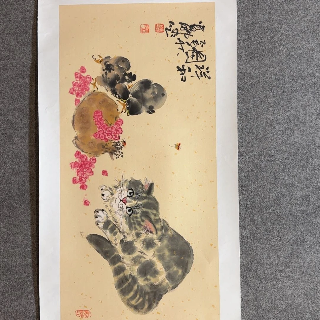 国画娄鹏老师手绘作品