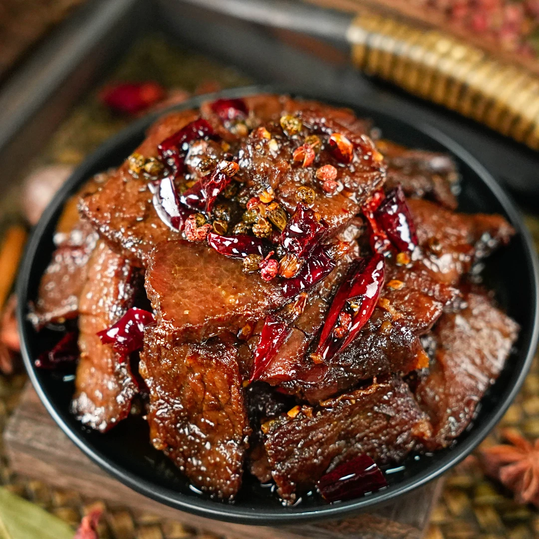 重庆正宗椒麻牛肉 现炒现发 开袋即食 顺丰包邮！！！