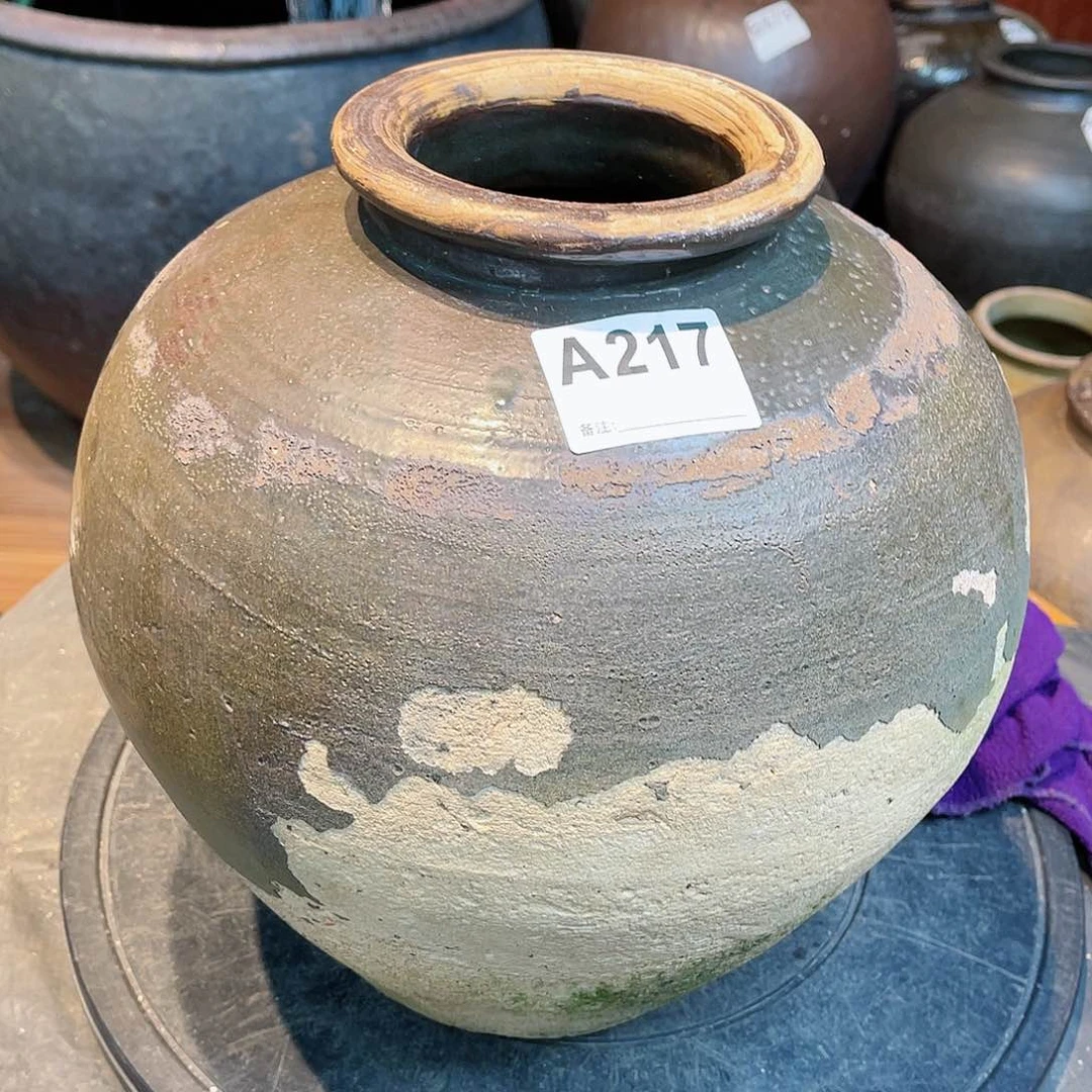 宋*浪翔宇老物件老陶罐a217