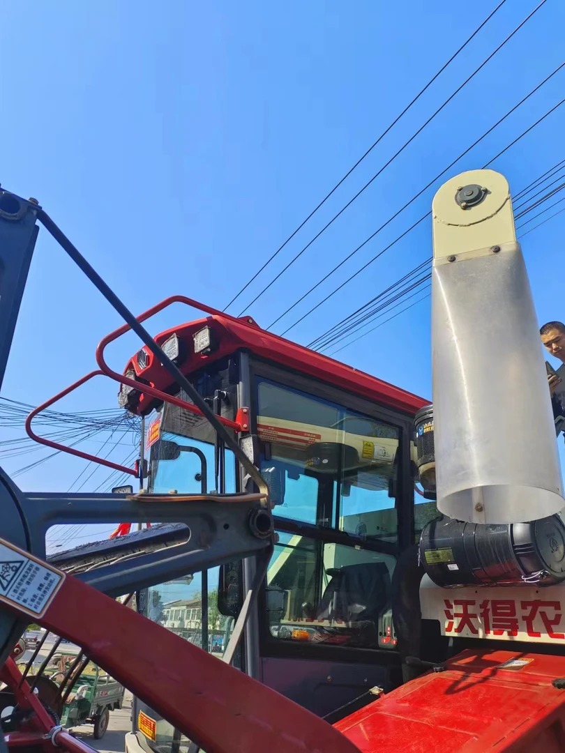 沃得雷沃收割机驾驶室顶棚防挂线支架 防撞架