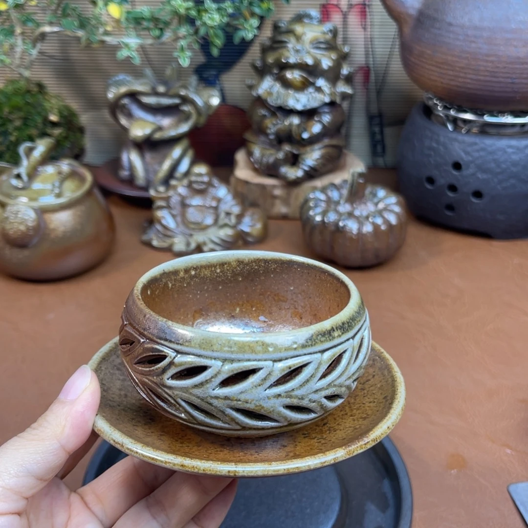 柴烧杯一套一物一拍100