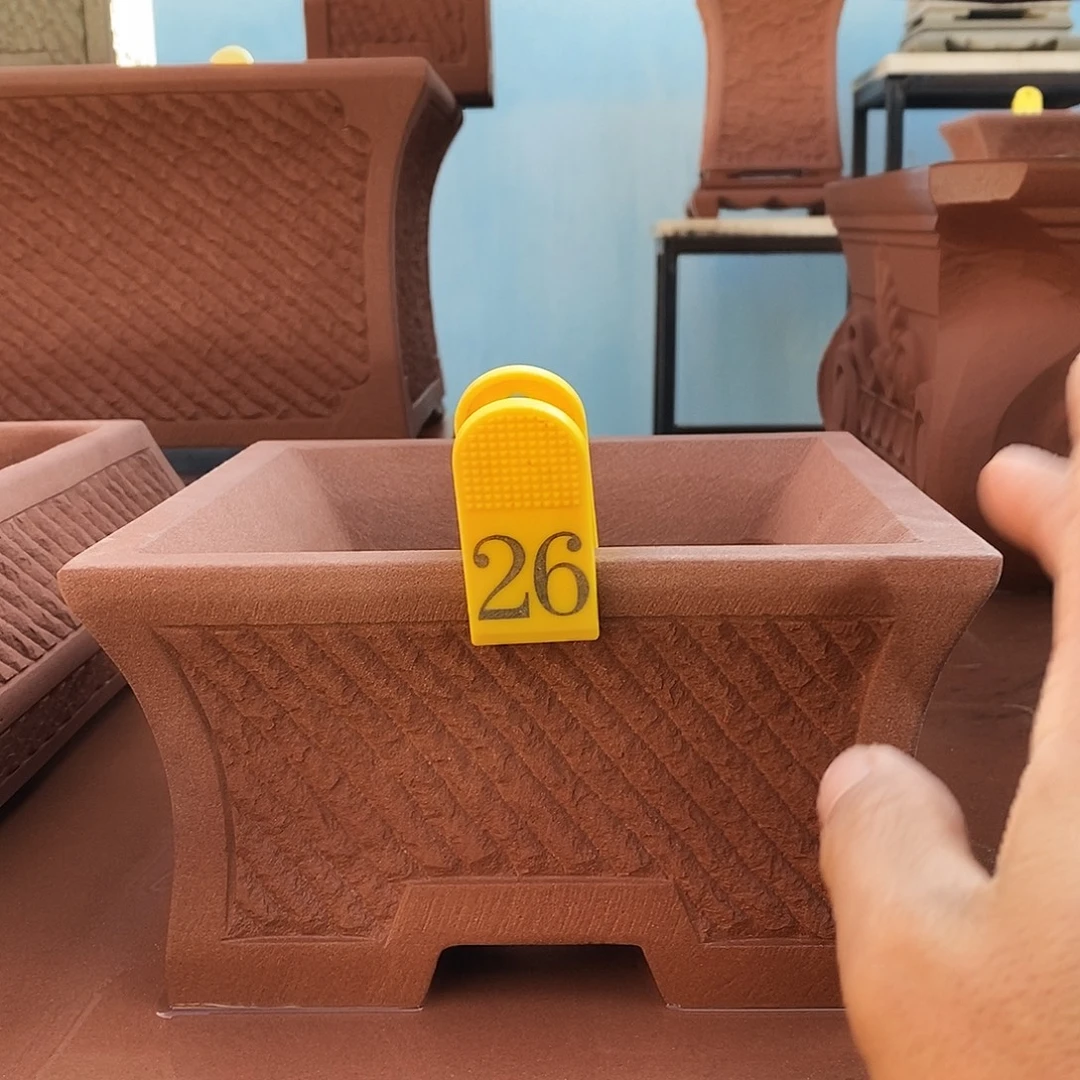 品格石器石头花盆