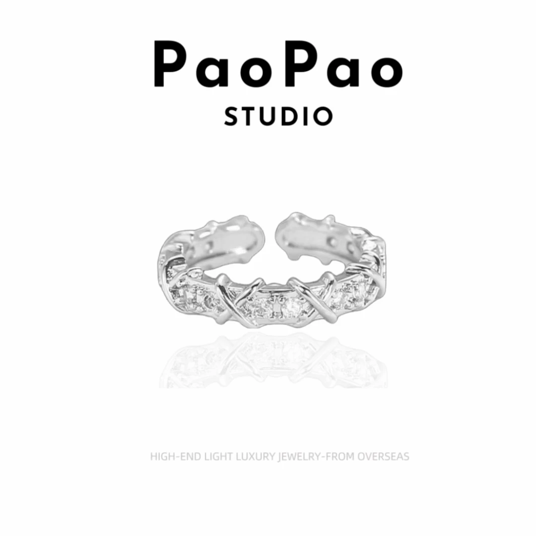 【T家素圈】可调节戒指CHANGE X 设计师款高定GP751