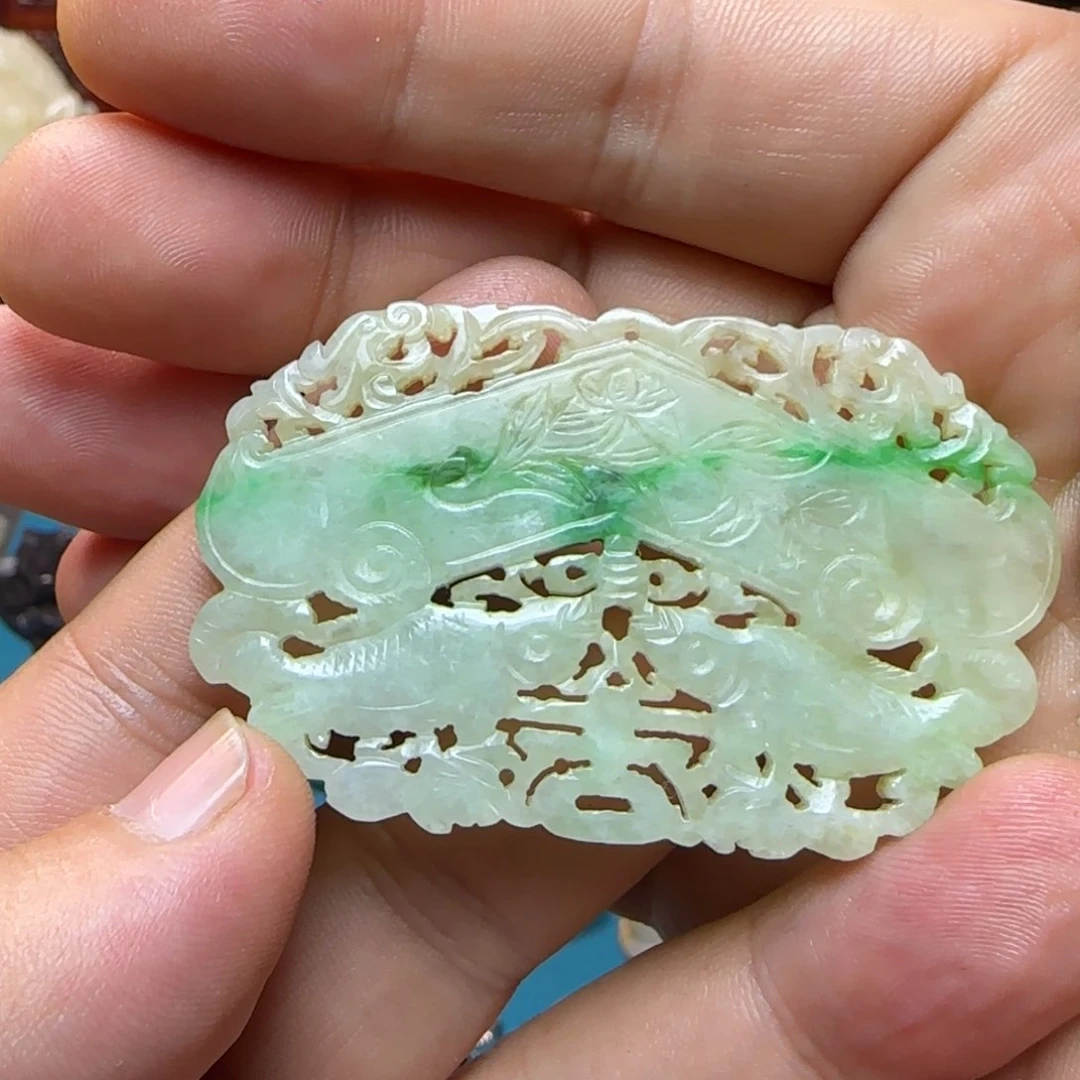 翡翠吊坠(不含链)未镶嵌