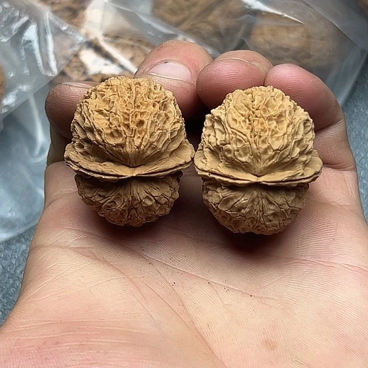 把件文玩核桃24号坑坑蛙蛙