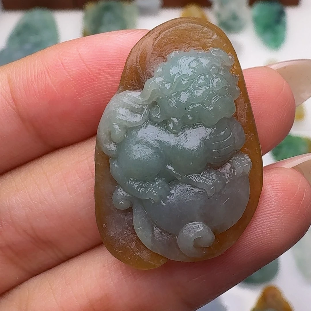 定制翡翠未镶嵌毛货