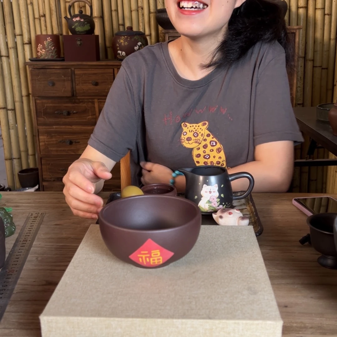 紫砂茶叶盒二级品瑕疵32777777777777