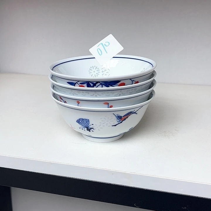 碗070号陶瓷碗盘，破损包赔