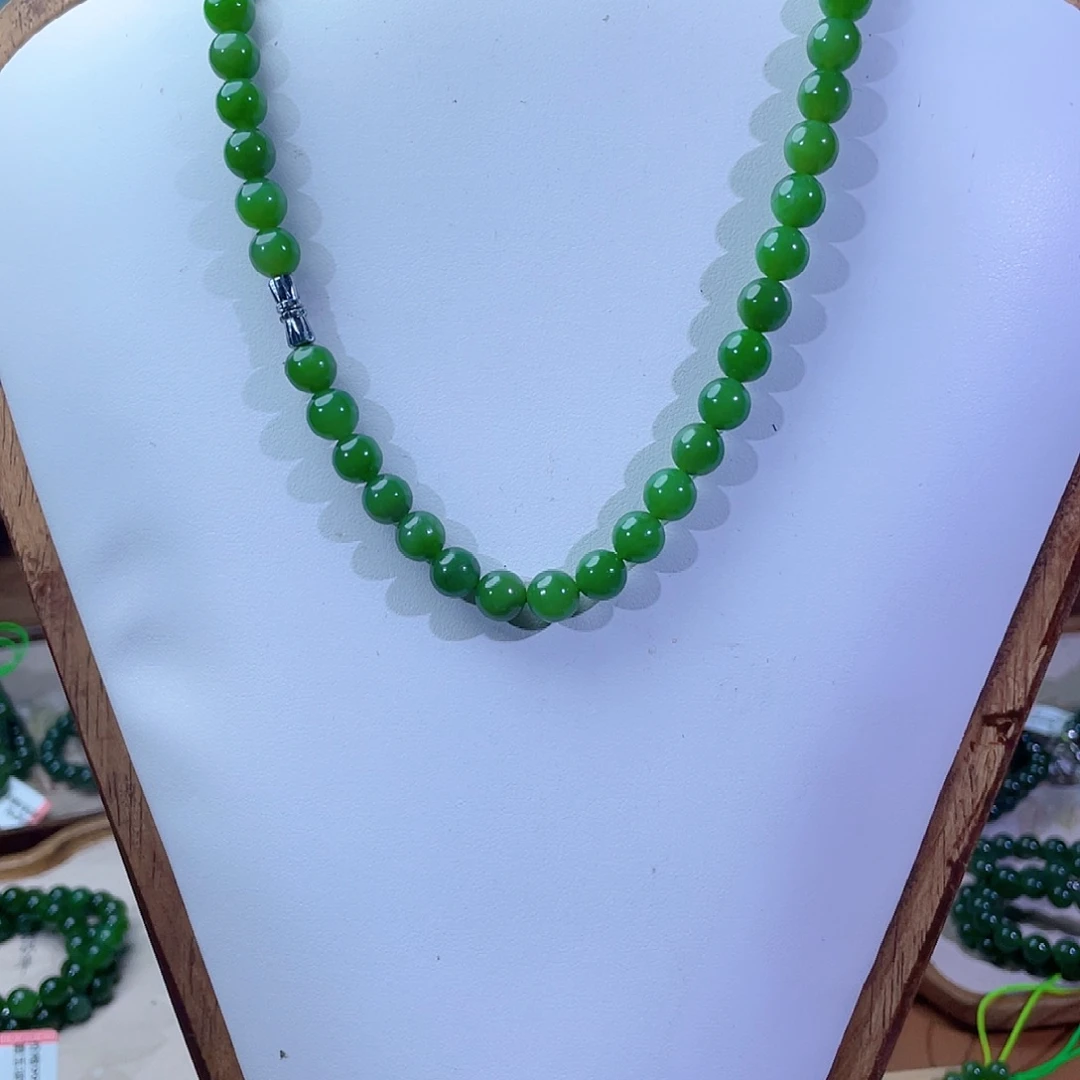 和田玉（碧玉）未镶嵌颈饰8