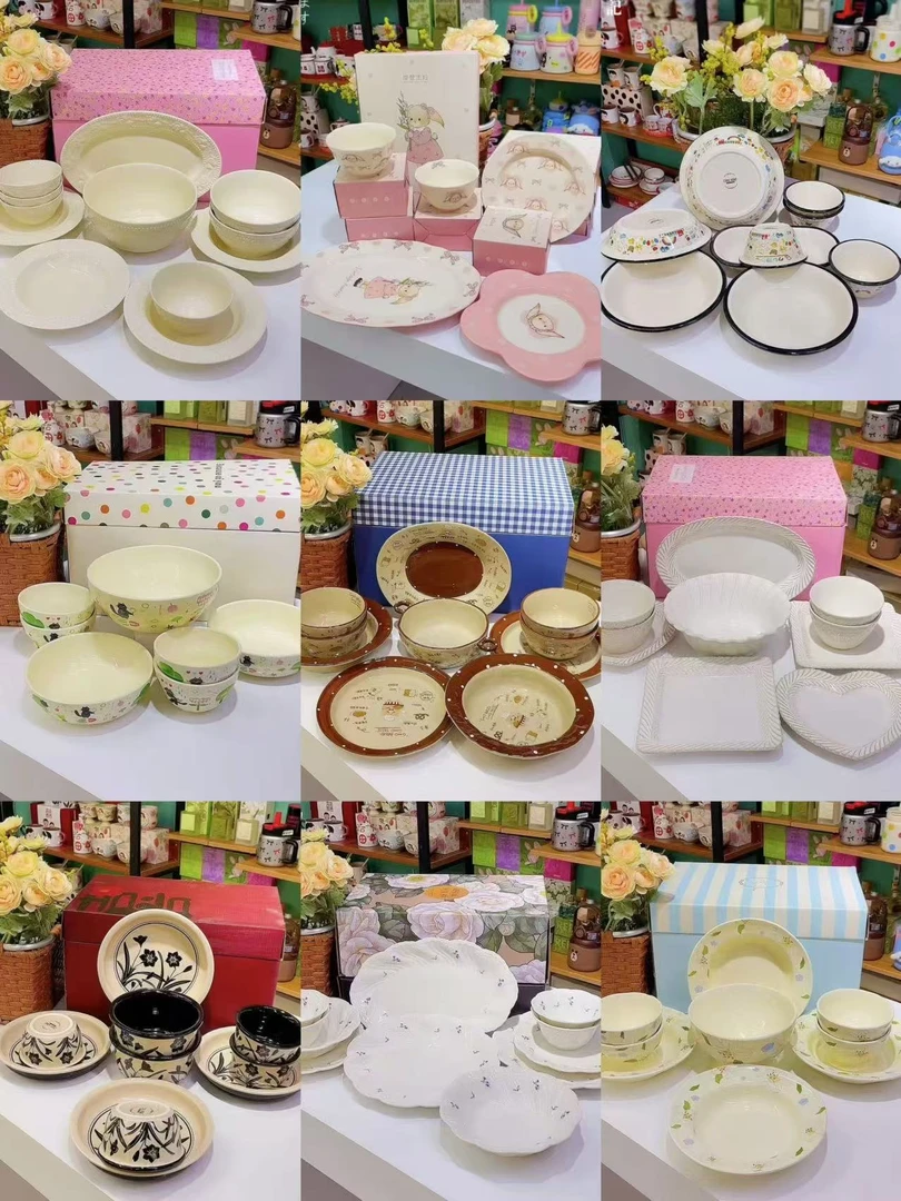 高档陶瓷家用餐具套装大集合下单送礼盒