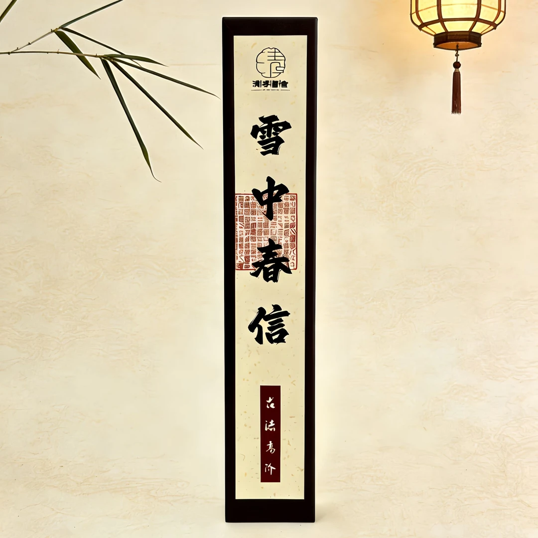千古名香·雪中春信 幽香纯粹 闻之使人心静 凉意动人