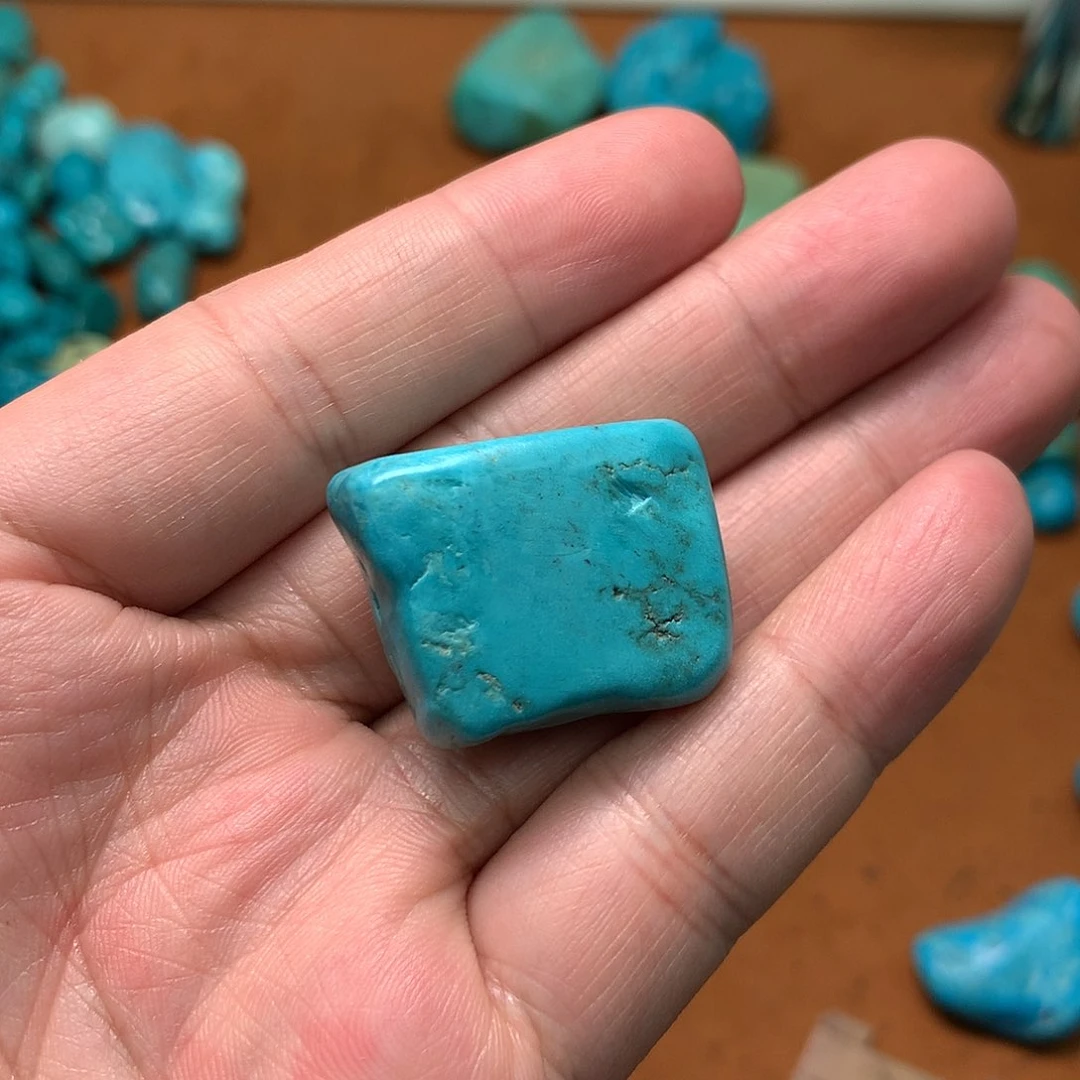 绿松石珠宝奇石未镶嵌宥*