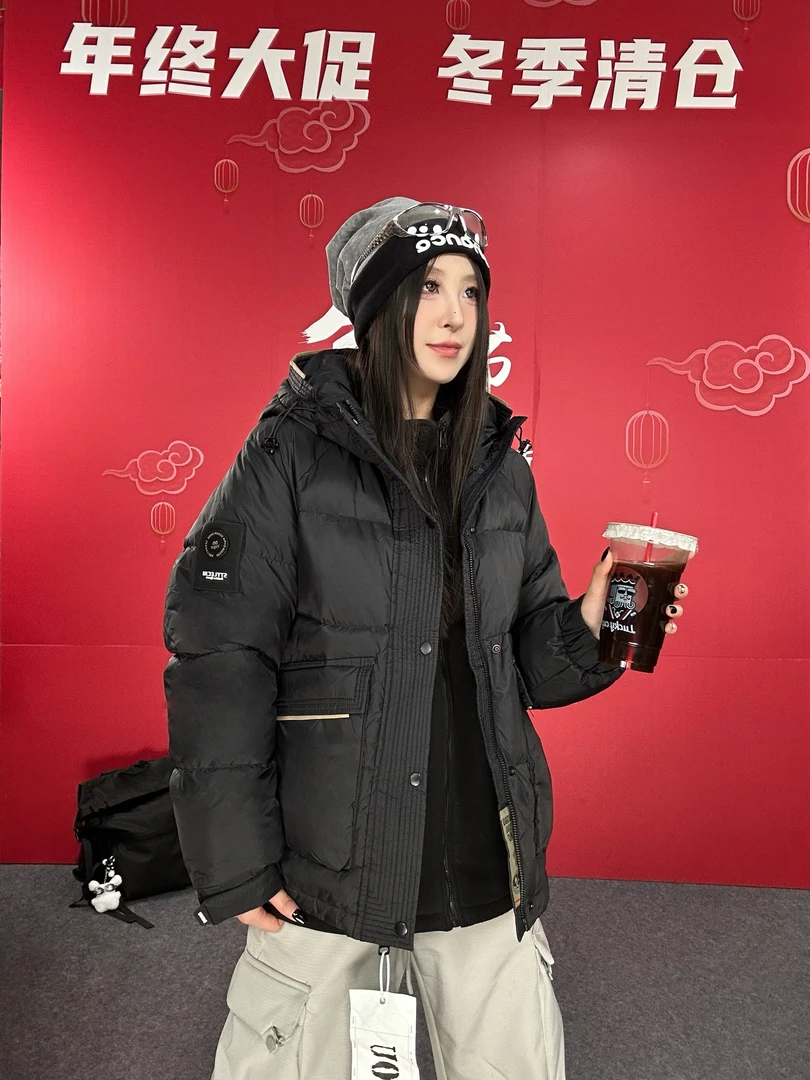 保暖连帽厚款棉衣棉服时尚防刮加厚轻薄宽松秋冬防风80003