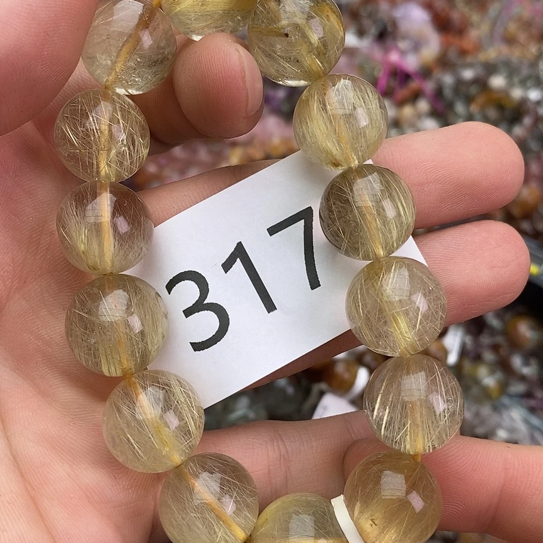 未镶嵌水晶手链手链