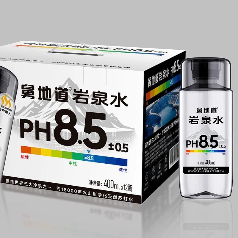 【24瓶 2箱】舅地道岩泉水 天然苏打水