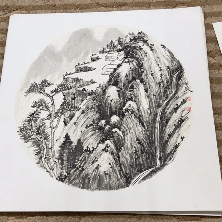 国画花鸟的翅膀和翅膀是