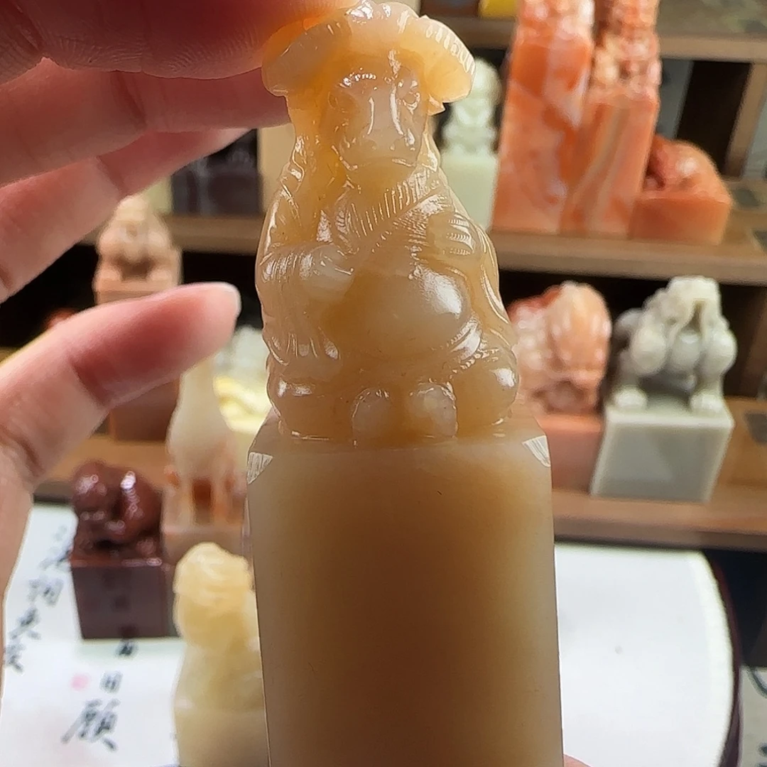 印石寿山石039老挝保利石