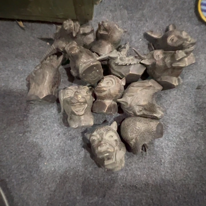 陶瓷青花瓷器小盖子放漏