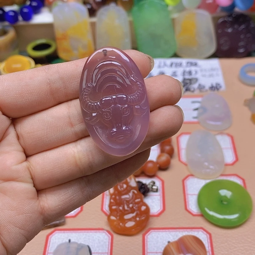 【闪购商品】玛瑙/玉髓颈饰未镶嵌风****