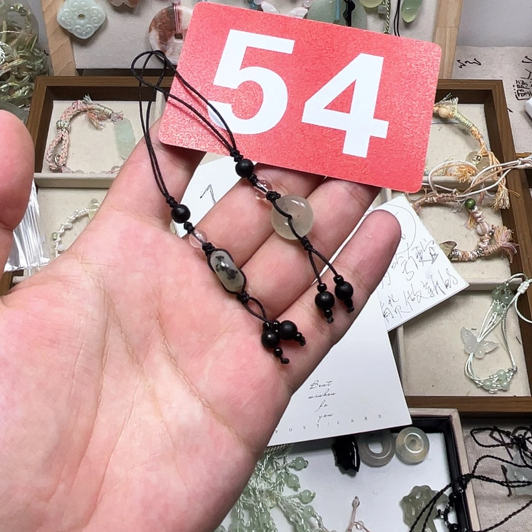 蛇纹石玉合金颈饰