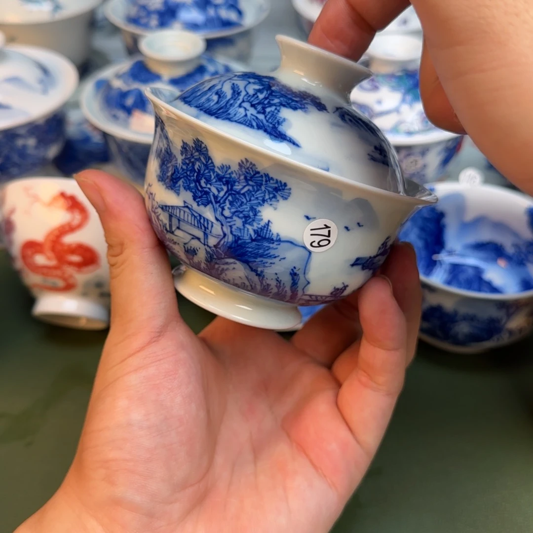 彦祖纯手工手绘茶具179