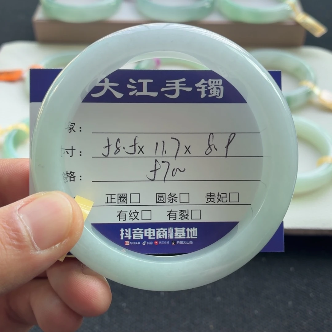 未镶嵌手镯翡翠