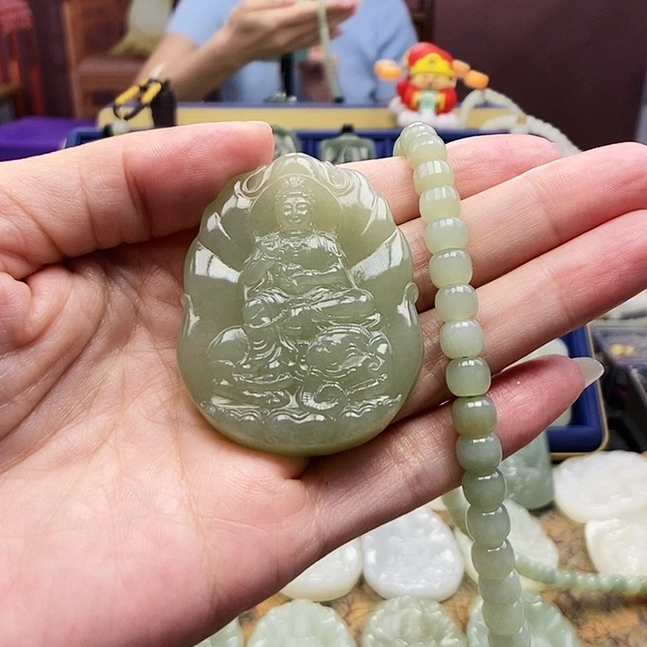 和田玉未镶嵌颈饰?****琛