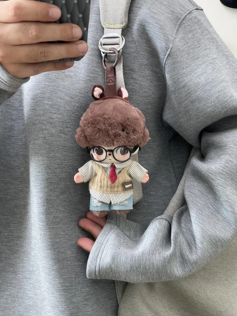 DIMOO娃衣dimoo搪胶毛绒公仔英伦衬衫布鲁托适用衣服套装