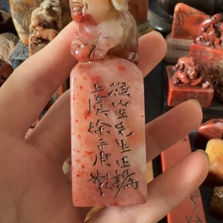 张***家石材手工艺品摆件包邮