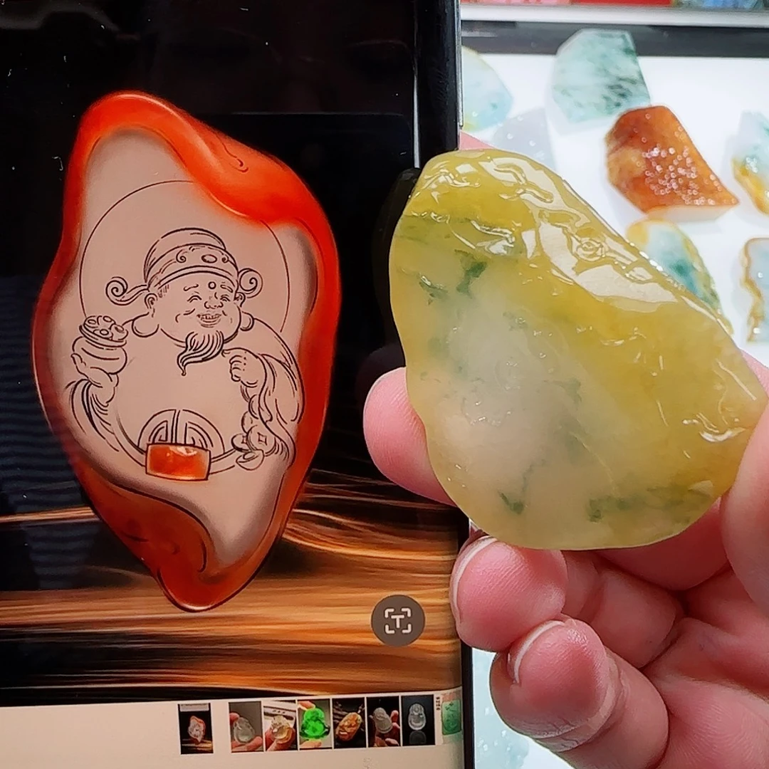 定制翡翠未镶嵌翡翠定制
