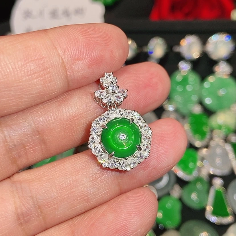 【闪购商品】颈饰未镶嵌翡翠天然翡翠