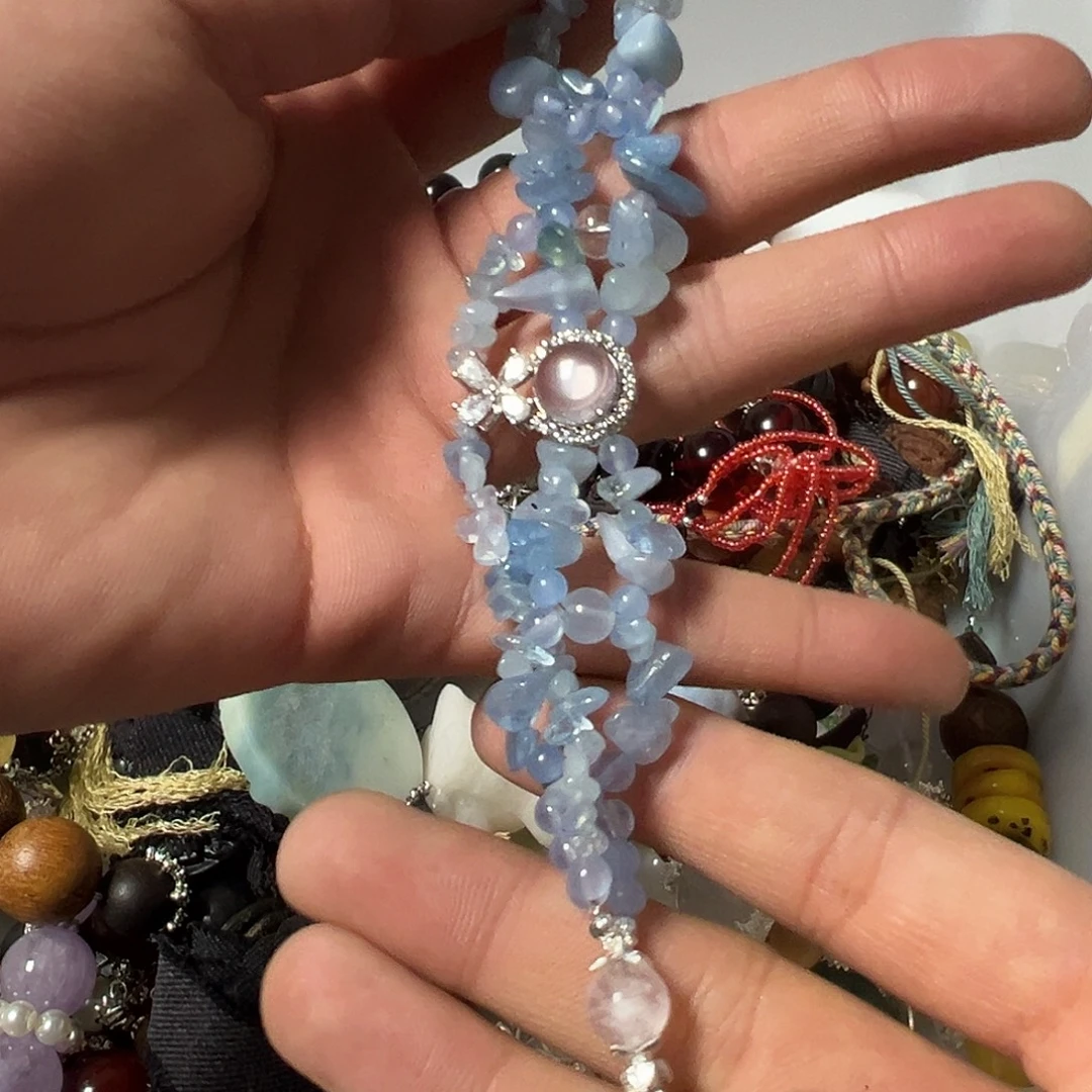 第***至水晶手链未镶嵌水晶手链