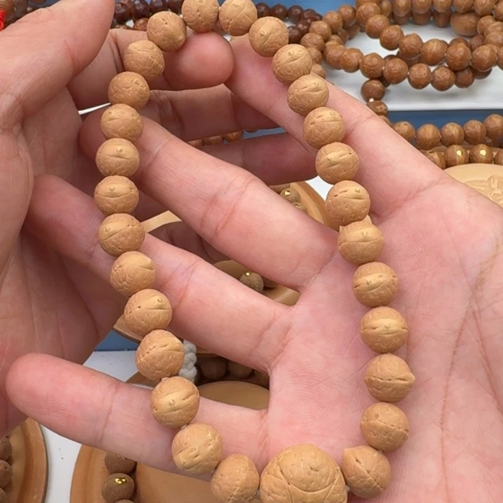 凤眼菩提手串10.5手持实心籽