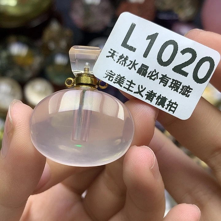 珠宝半成品水晶未镶嵌摆件