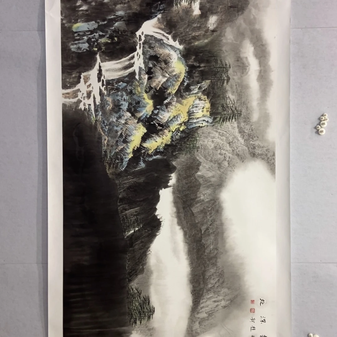 神***！国画墨鱼精品墨鱼精品