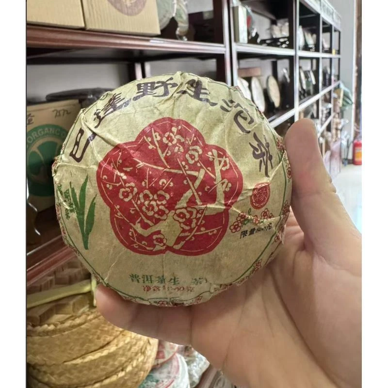 2005年 杨记天缘 巴达野生沱 明前第一采 普洱生茶200g
