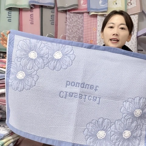 棉特价蓝色平安喜乐