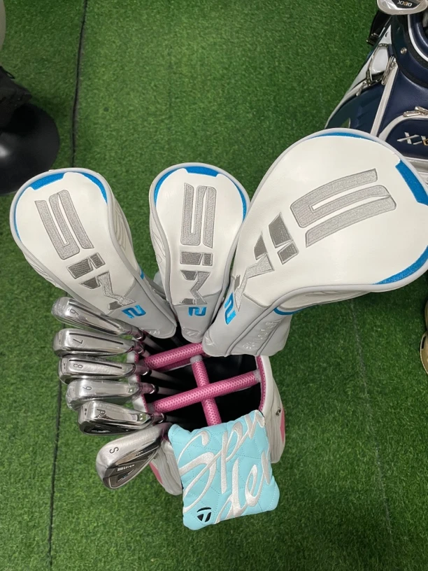 泰勒梅SM2女士高尔夫套杆 3木6铁1蜘蛛推 碳素杆身L