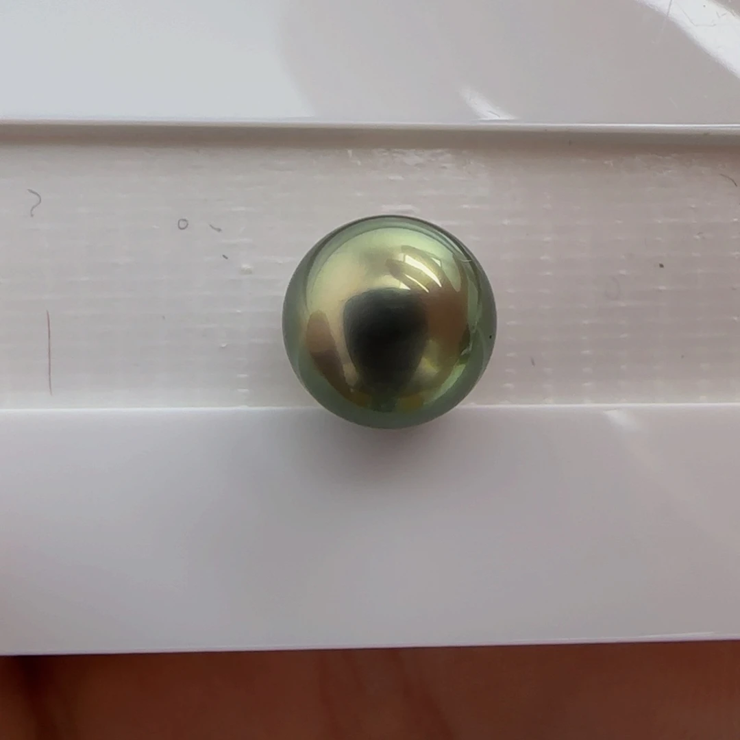 裸珠海水珍珠大溪地珍珠8.7